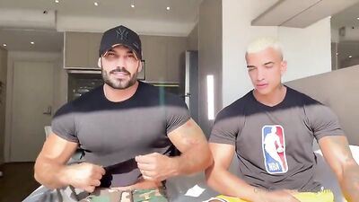 Brazilian Threesome - Bareback Gay Porn Videos - Latino Cum Shots