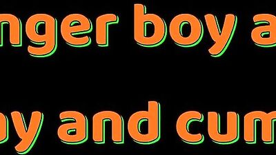 Ginger Boy Cum Play: Big Blonde Ass and Handjob Action!