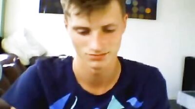 Smile and Cum Again! A Gay Porn Adventure with Amateur Blonde Web-Cam Boys