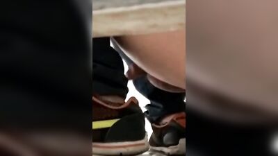 Gay Porn: Teen Sneak Mate - Amature Fetish Fun Voyeur Boy Wank Socks Chav Trackies Sneakers