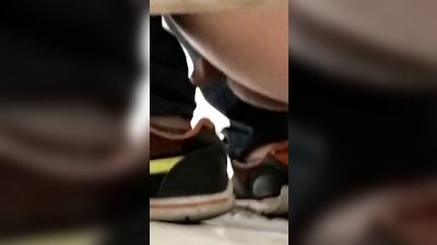 Gay Porn: Teen Sneak Mate - Amature Fetish Fun Voyeur Boy Wank Socks Chav Trackies Sneakers