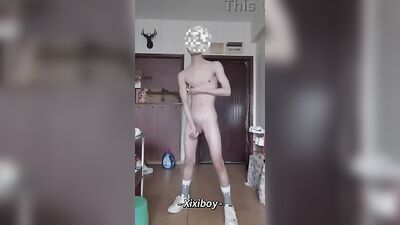 Sexy White Socks Amateur Solo Wank - Horny Twink Hotness