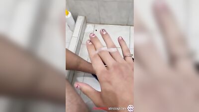 I cum creamy on my hand - Passionate Latin Boys edition!