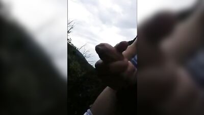 Gay Outdoor Wank - Big Uncut Dick Amateur Masturbation! =====================================================