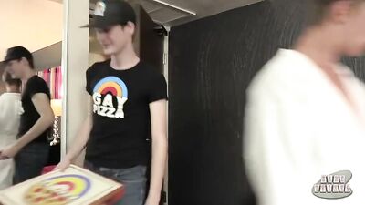 Bareback Bliss: Young Twinks Tease and Please