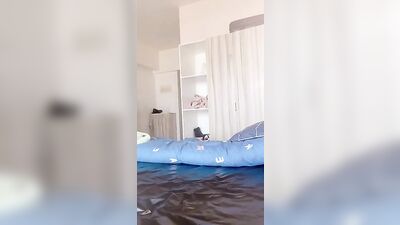 Young Asian Boys Solo Masturbation Session - Blonde Edition