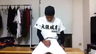 Japanese Baseball Boys Sexual Desires: Nekama Bouzu Doutei (坊主75)
