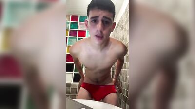 Gay Porn Twink Latino Cumming Down The Sink - Latin Frat Guys Handjob Web-Cam Spaniard