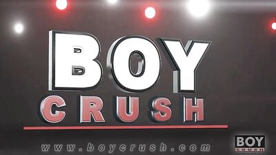 Young Twink Gets His Spot Hit by a Long Glass Dildo