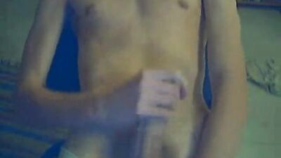 Waves & Spunks for Us: Gay Web-Cam Cum Shots Handjob Solo