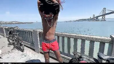 Exposing City Hall: Amateur Black Fun in Public!