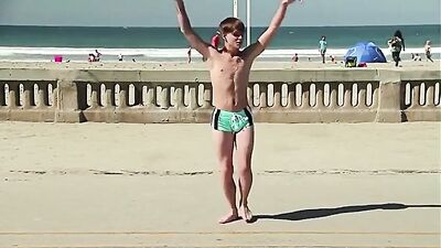 Beach Twink Dancing Adventure - Action Music Solo HD!
