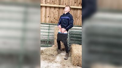 Milking Cowboy: Action Solo Straight Boys