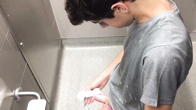 Twink Airport Caught Pissing: The Ultimate Voyeur Spy Experience