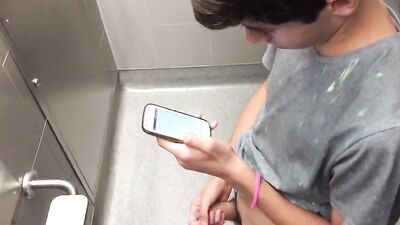 Twink Airport Caught Pissing: The Ultimate Voyeur Spy Experience