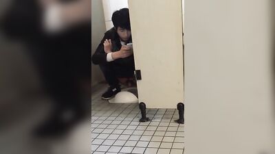 Asian Spy Fetish - Hot Lad Open Squat Toilet
