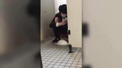 Asian Spy Fetish - Hot Lad Open Squat Toilet