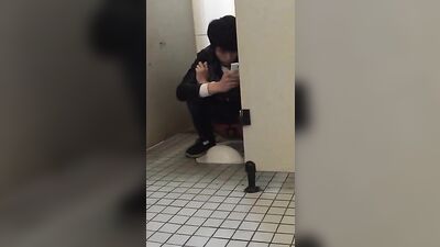 Asian Spy Fetish - Hot Lad Open Squat Toilet