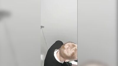 Spy for guy jerking in the toilet #5
