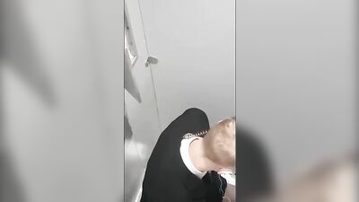 Spy for guy jerking in the toilet #5