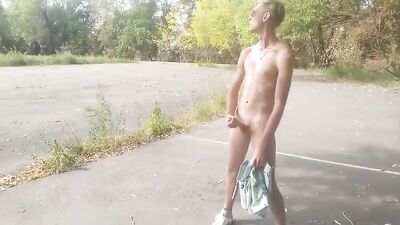 Russian Public Jerks Off - The Ultimate Outdoor Experience!