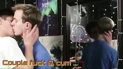 Young Cum Players - Explosive Oral and Handjobs with Big Blonde Boys