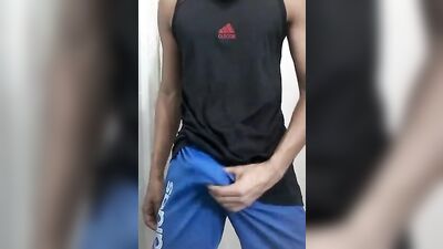 Web-Cam Frat Boys Cum Shots: After Gym Class Horniness