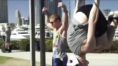 Gay Porn: Blake Mitchells Wild Bareback Oral Cum Shots with Friends