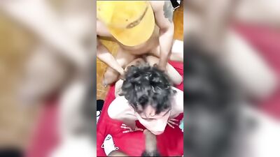 Latin Twinks: Bareback Threesome Action Porn