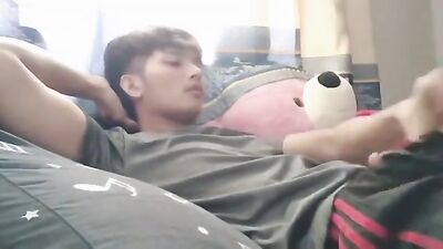 Vietnamese boys hot cum explosion: Hardcore Gay Porn Video