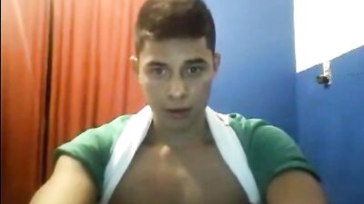 Gay Porn - Latino Fit Solo Web-Cam Show: Sexy Lads Steamy Performance!