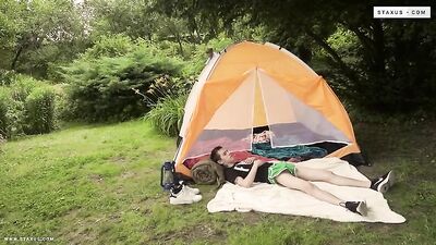 Gay Camping Fun - Rubax Video Experience the thrill of bareback sex, cum shots, handjobs and oral pleasure in this exciting gay porn video from Rubax Video!