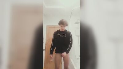 Young Twink Boy Cums in Glass! - [Twit] [704]
