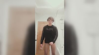 Young Twink Boy Cums in Glass! - [Twit] [704]