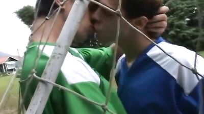 Latino Soccer Heat: Two Horny Players Fuck After Practice!