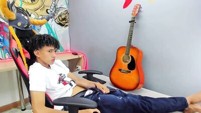 Experienced Latin Boy Gets Revenge with Big Cocks on Inexperienced Cammer PLOK!