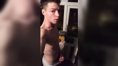 Window View: Muscle Boys Public Cum Show