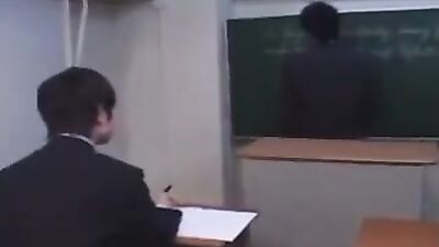 Asian Schoolboy Fun: Oral Action Bareback Handjob!