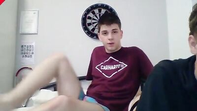 Gay Buddies Webcam Cumshot Porn: Action-packed Fun between Friends