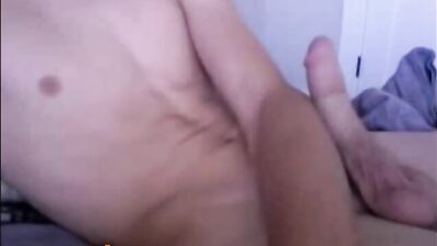 Hurricane Favorites: Twink Jerks and Eats His Load! Gay Porn Delight