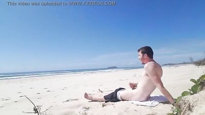 Hot Amateur Boys Cumming on the Beach! - Warm day at the beach boys porn