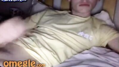 Gay Porn Late Night Bedtime Boys - Jerking Off Action!