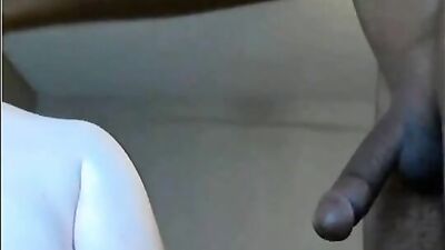 Black Chubby Boyfriend Porn: Oral Explosion with Teenage Black Guy