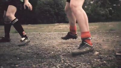 Football Boys After Practice: Uncut Raw Fuck