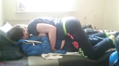 Tag Team Sucking and Cum on Each Others Ass - Boys Porn