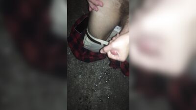 Outdoor Cum Twink Adventure - Fucking a Young Man in the Park!