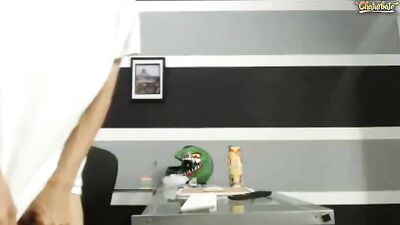 Gay Camboy Teen Amateur Porn Show with Huge Cocks!