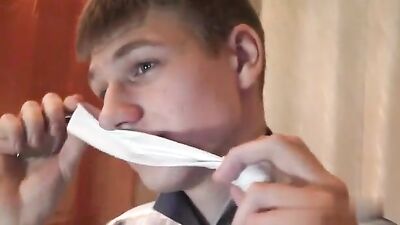 Young Gay Cumshot Handjob Explosion!