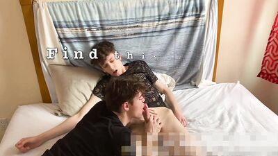 Amateur Gay Cutie Pleased by Boyfriend in Action-packed Sex Adventure
