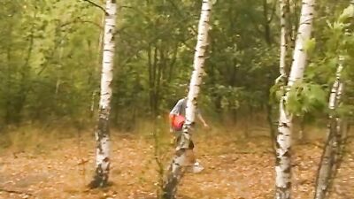 Forest Fuck: Two Horny Boys Meet and Cum Hard!